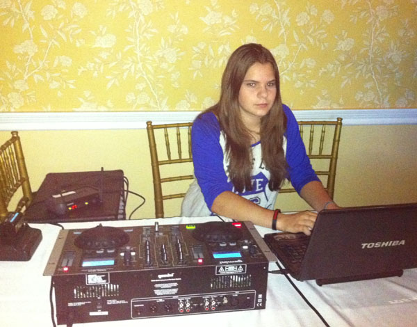 DJ Alisa, Kids' party, Long Island, New York, April 21, 2012, The Swan Club