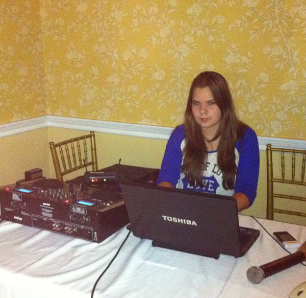 DJ Alisa, Kids' party, Long Island, New York, April 21, 2012, The Swan Club