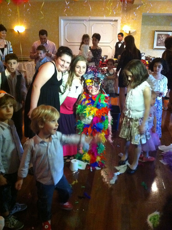 DJ Alisa, Kids' party, Long Island, New York, April 21, 2012, The Swan Club