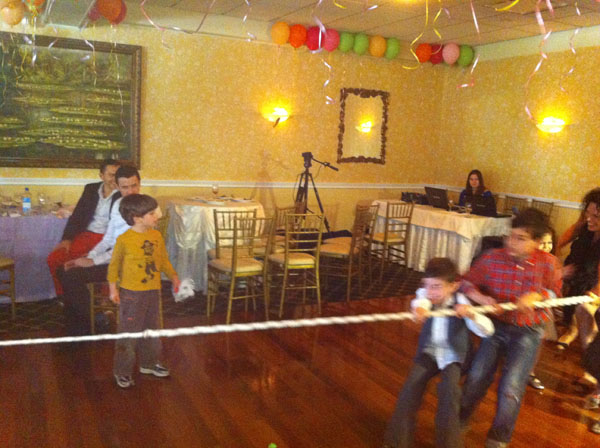 DJ Alisa, Kids' party, Long Island, New York, April 21, 2012, The Swan Club