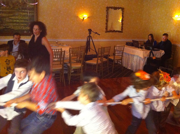 DJ Alisa, Kids' party, Long Island, New York, April 21, 2012, The Swan Club