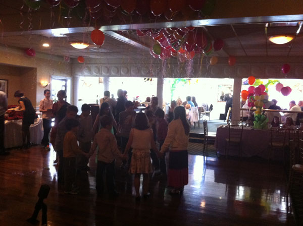 DJ Alisa, Kids' party, Long Island, New York, April 21, 2012, The Swan Club