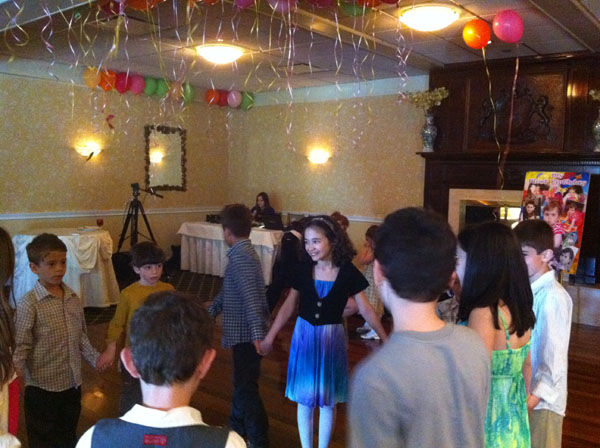 DJ Alisa, Kids' party, Long Island, New York, April 21, 2012, The Swan Club