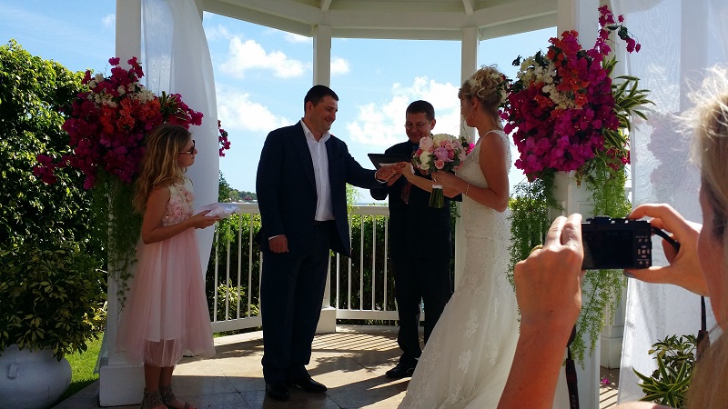 Russian Wedding Ceremony, US Virgin Islands, St. Thomas, Frenchman's Reef & Morning Star Marriott Beach Resort